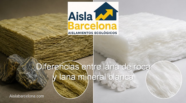 diferencias entre lana de roca y lana mineral blanca