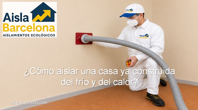 como aislar una casa ya construida del frio y del calor